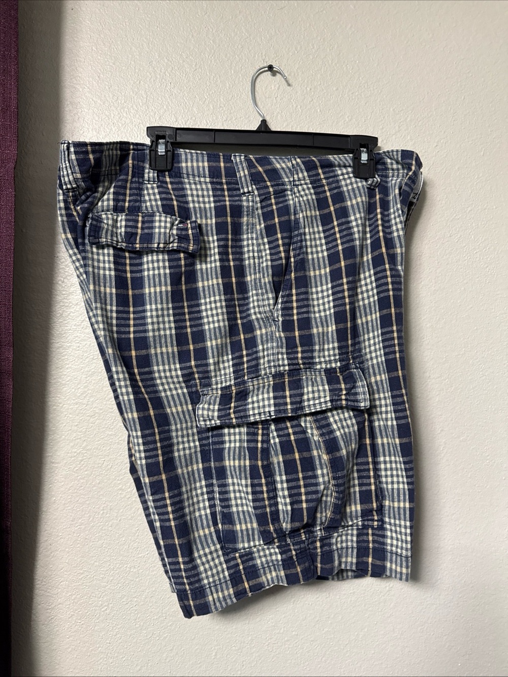 B4/1 Tommy Hilfiger Men’s Plaid Bermuda Shorts Size 38